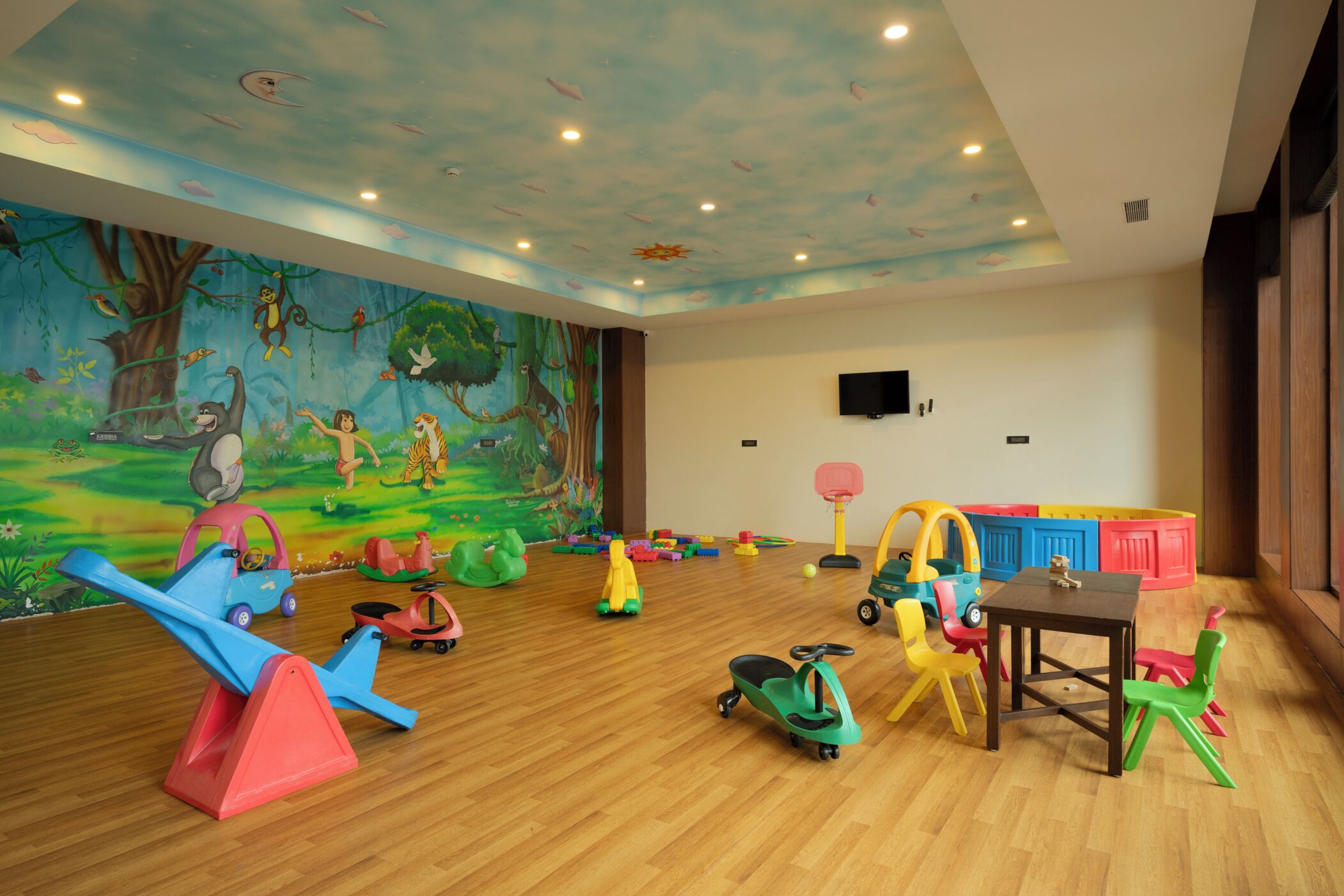 children’s play area – indoor