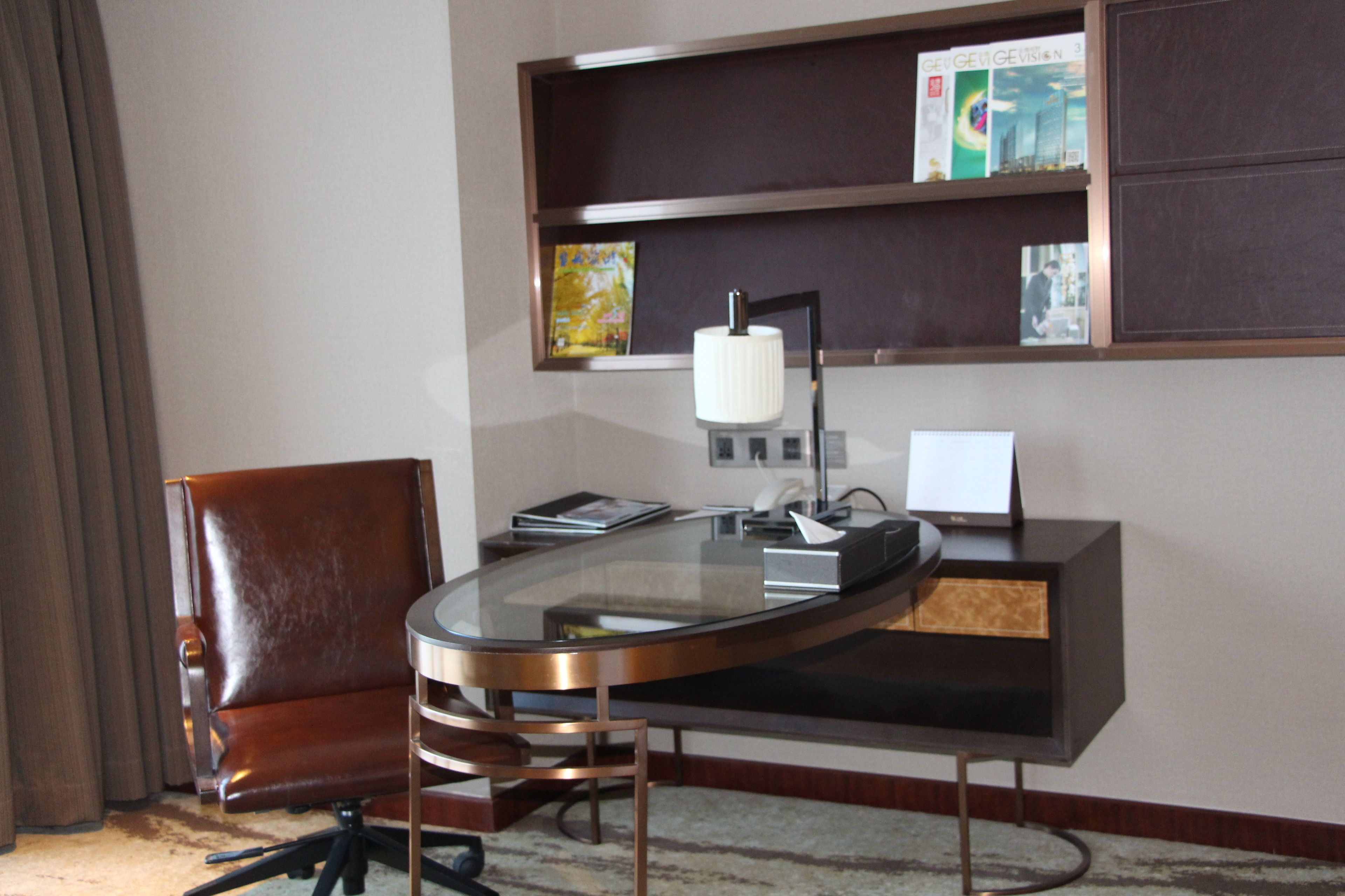 business room, city view | room amenity