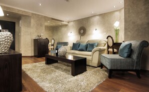 Svit - utsikt mot staden | Vardagsrum | Platt-tv