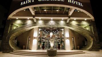 Front of property – evening/night