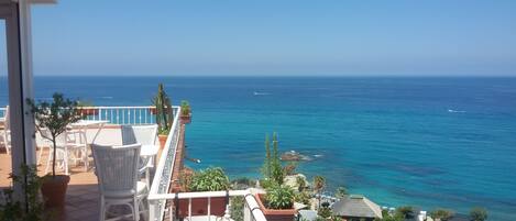 Vue depuis l’hébergement