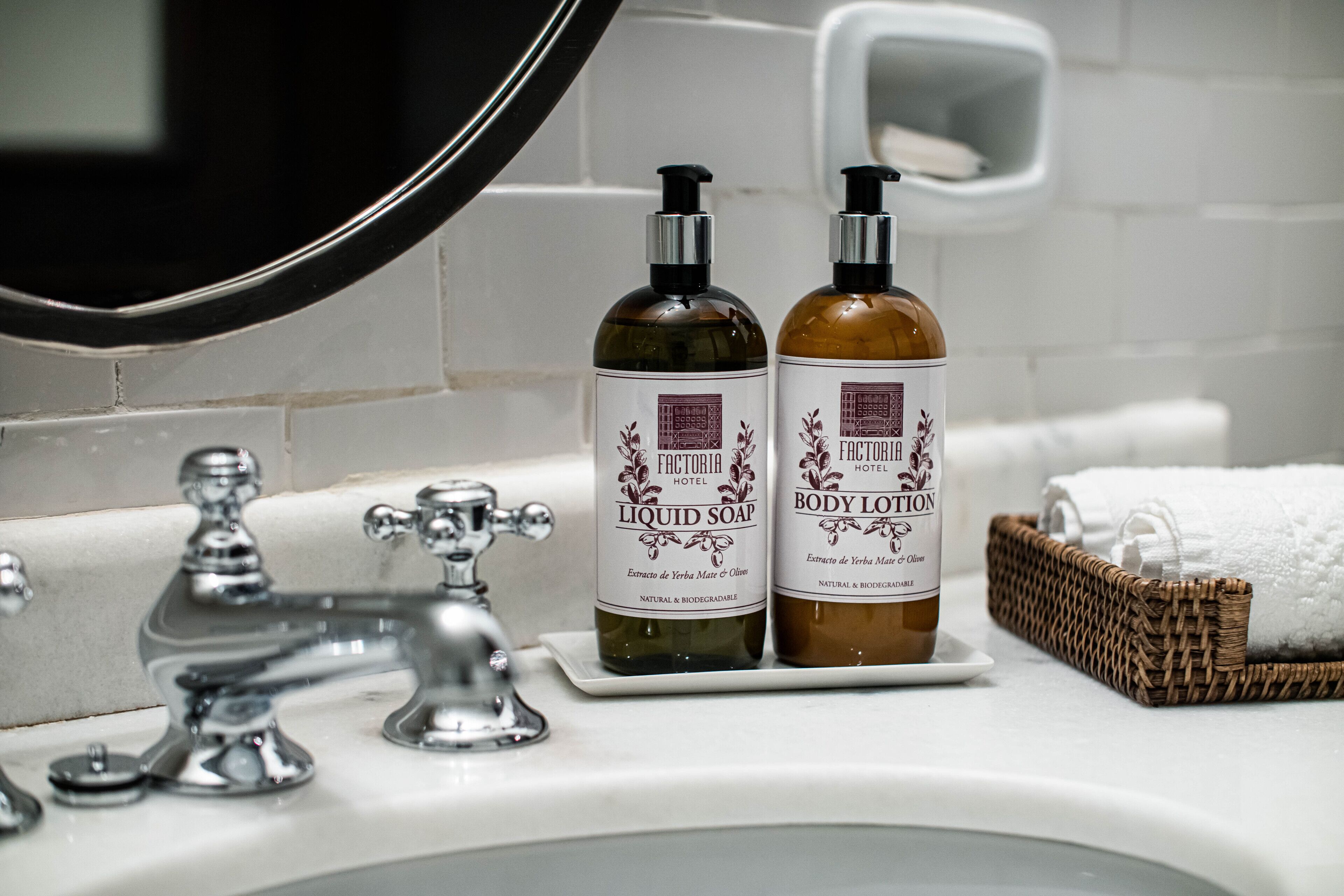 free toiletries, hair dryer, bathrobes, slippers