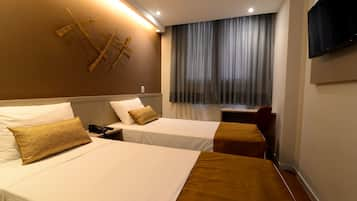 Standard Single Room, 2 Single Beds | Minibar, in-room safe, desk, blackout curtains