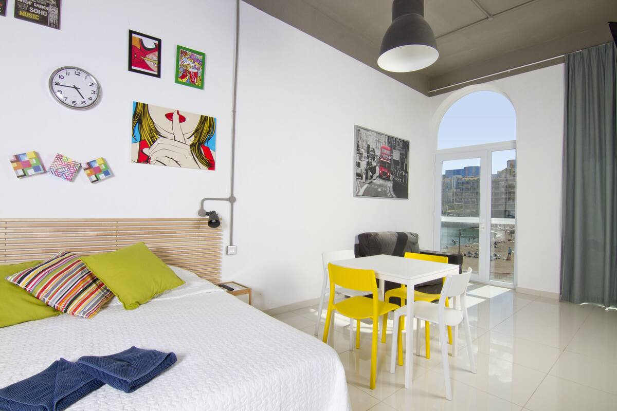 Studio, Sea Facing (4 people) | Living area | TV