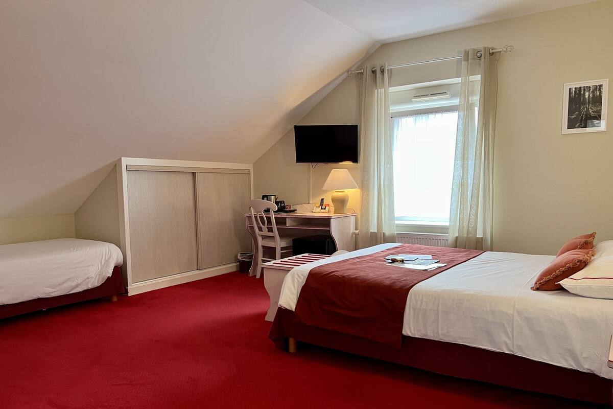 1 chambre, draps en coton égyptien, literie de qualité supérieure