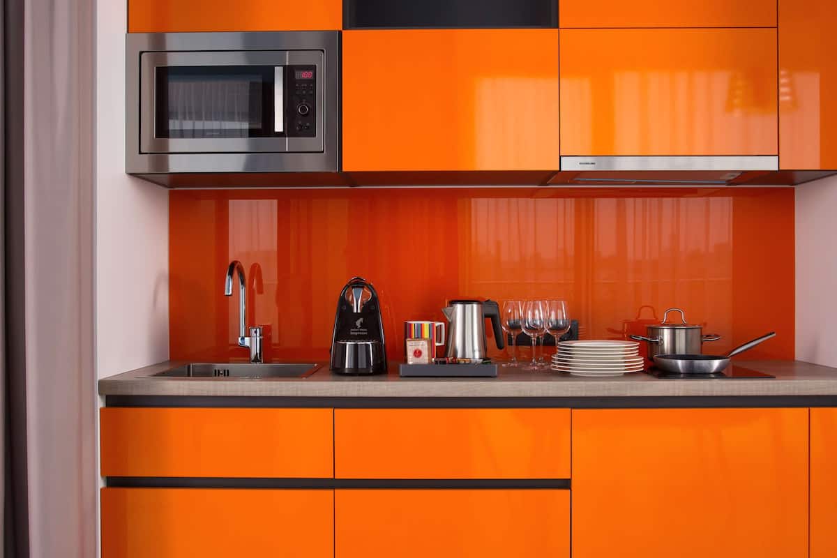 superior apartment, 1 bedroom, terrace | private kitchen | fridge, microwave, stovetop, espresso maker