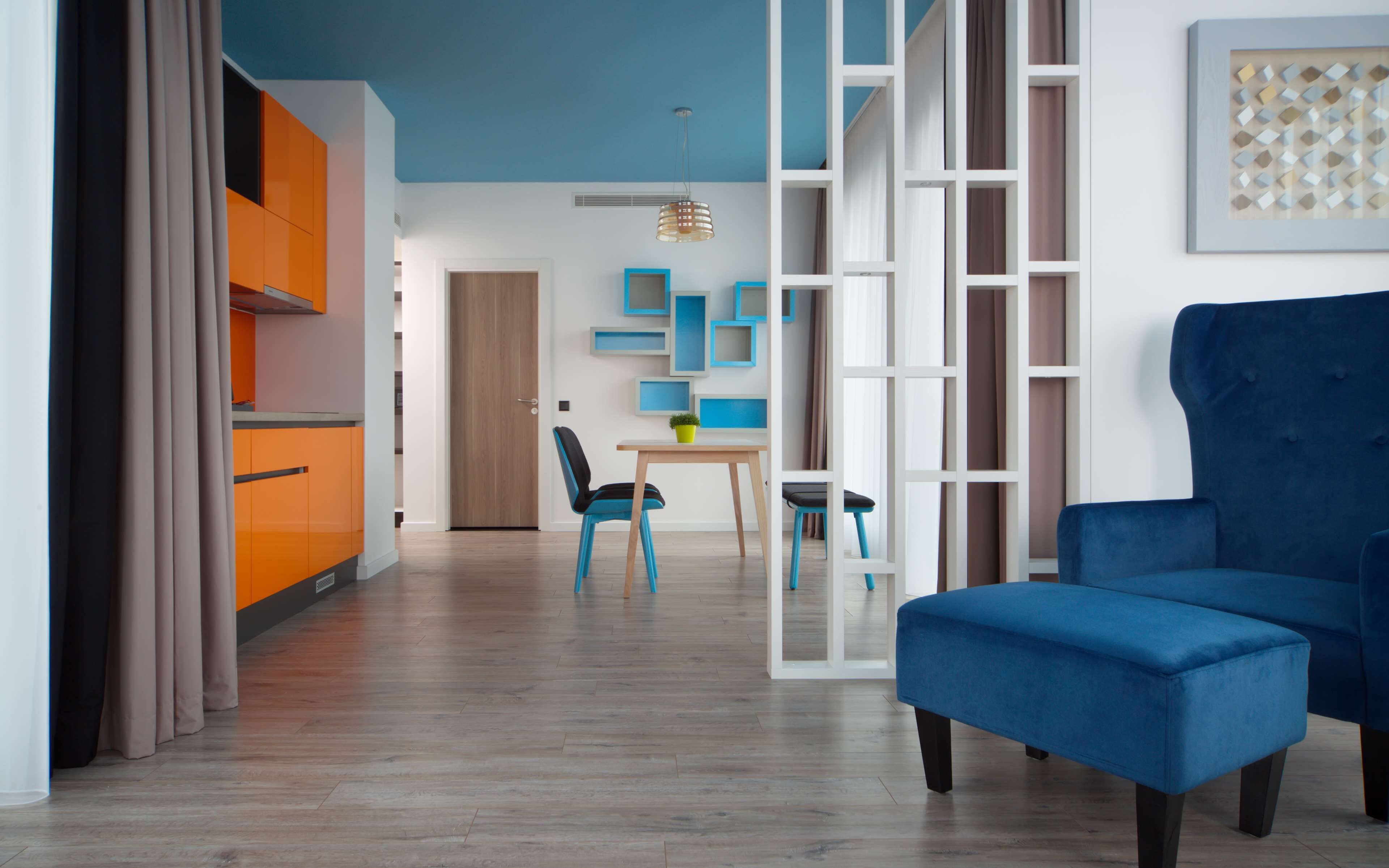 apartment, 1 bedroom, terrace | premium bedding, in-room safe, individually decorated