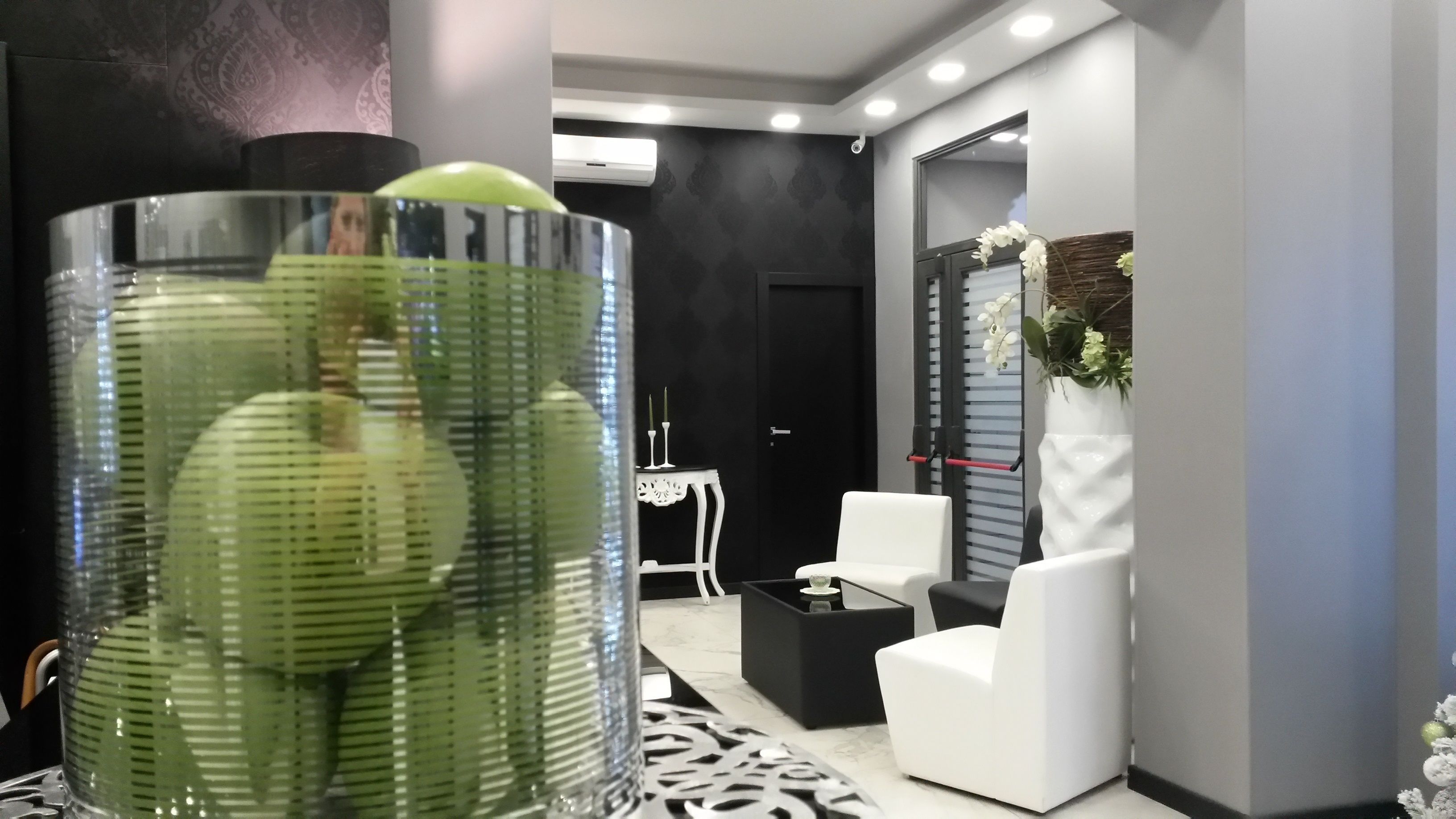 Coin salon dans le hall