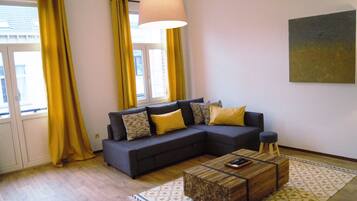 Maisonnette | Woonkamer | Flatscreentelevisie