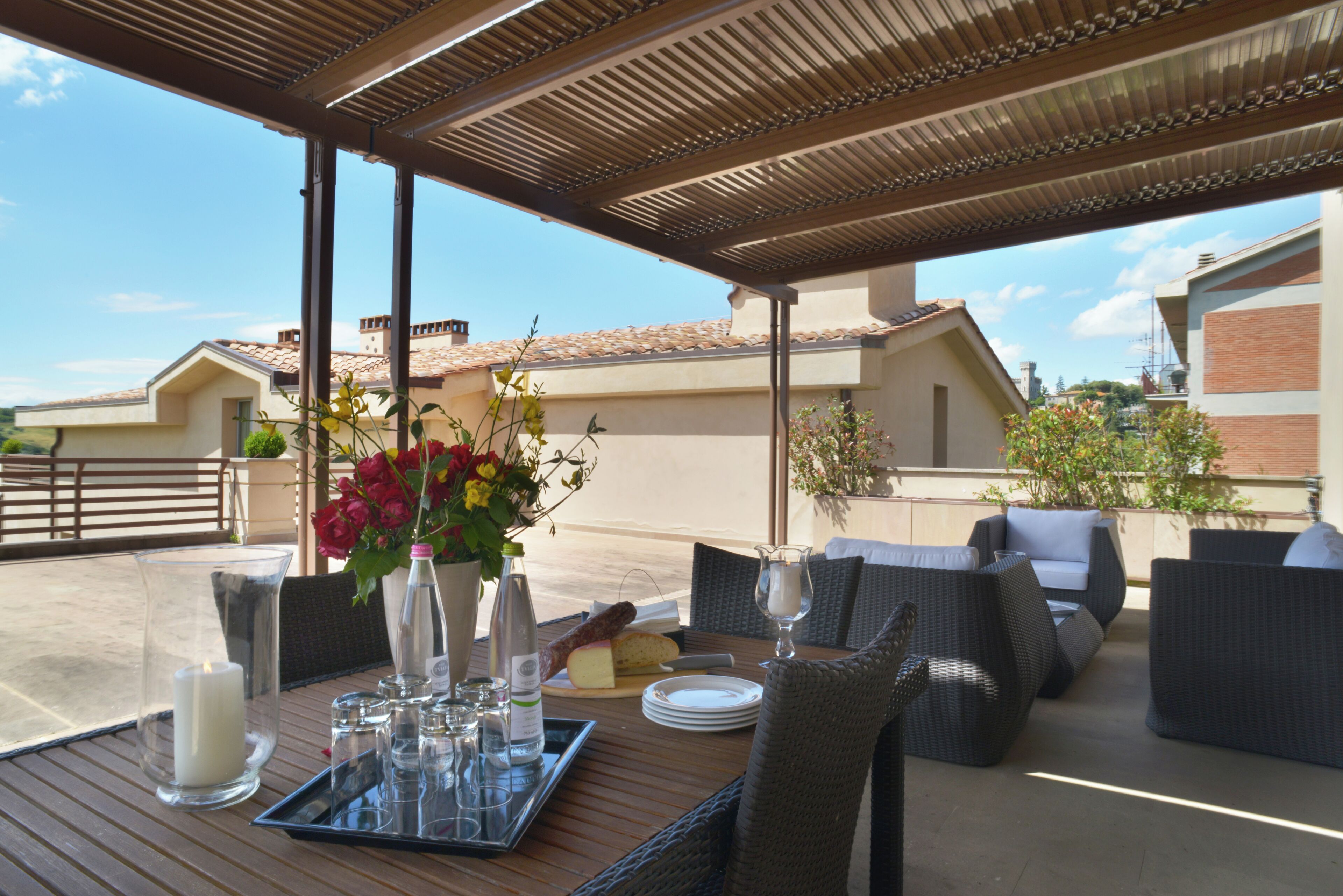 Classic-Apartment, 2 Schlafzimmer | Terrasse/Patio