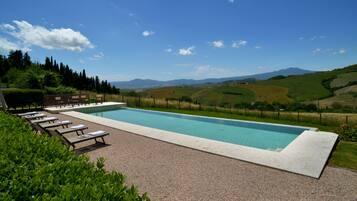 Außenpool (je nach Saison geöffnet), Infinity-Pool, Sonnenschirme