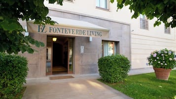 Fassade der Unterkunft