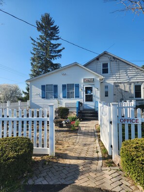 Façade de l’hébergement