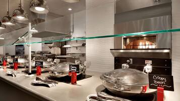 Free daily on-the-go breakfast