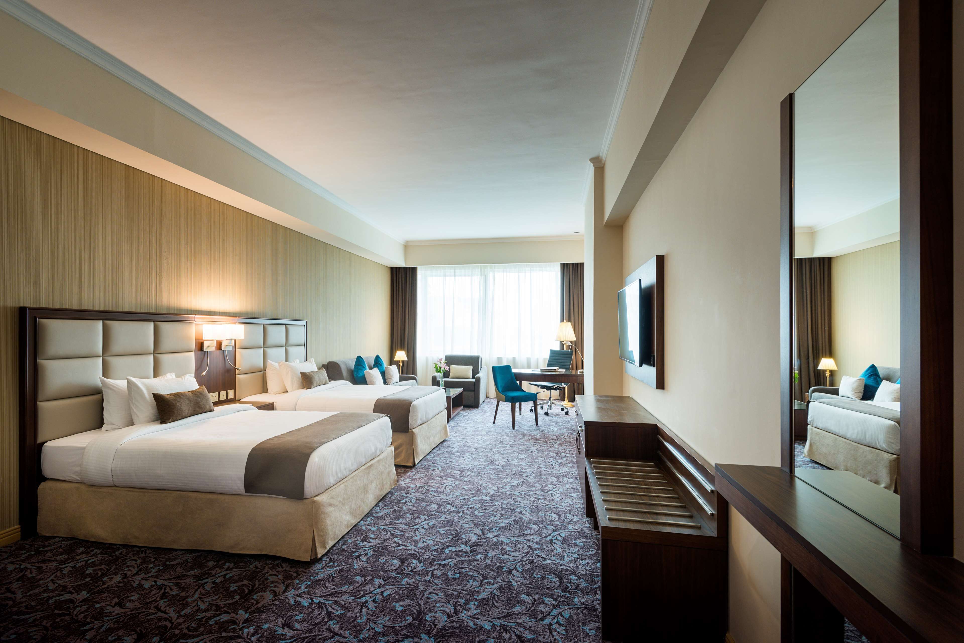 down duvets, select comfort beds, minibar, in-room safe