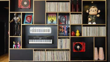 Sala de estar en el lobby