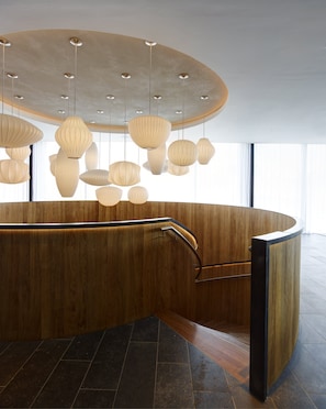 Sala de estar en el lobby