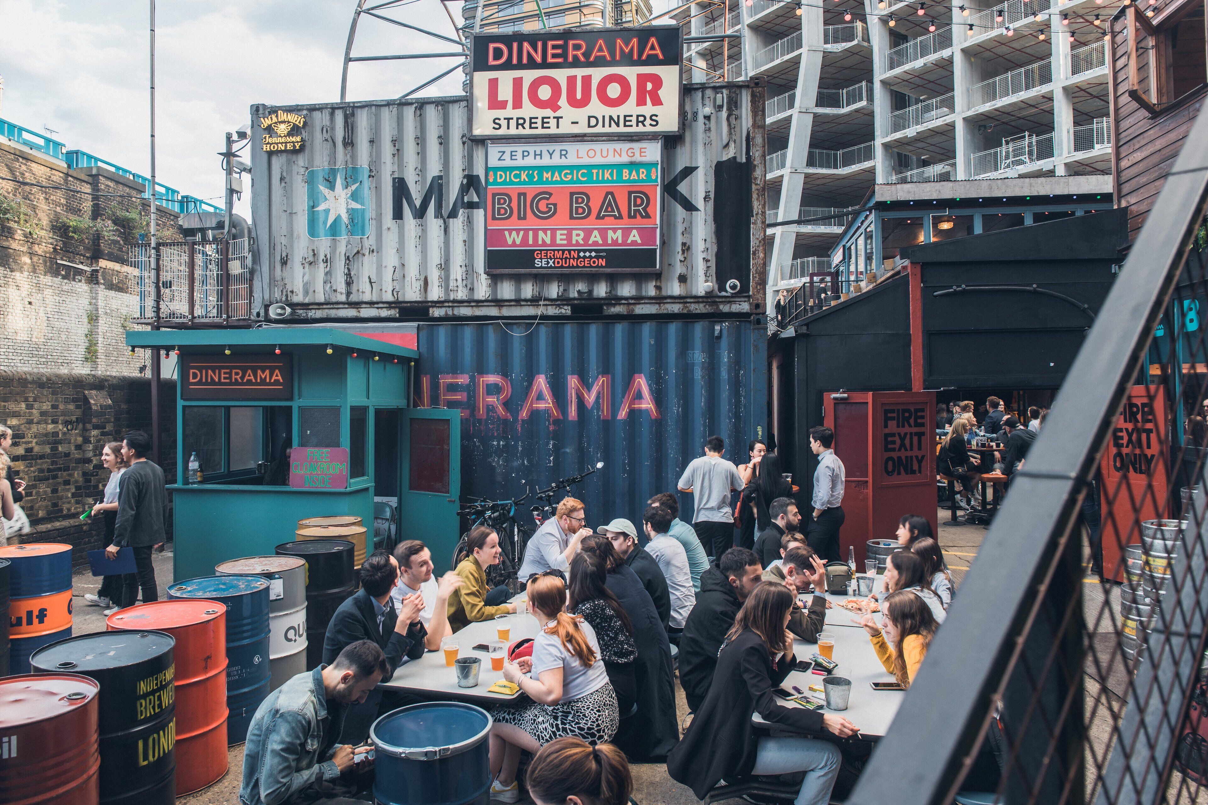 breakfast, lunch and dinner served