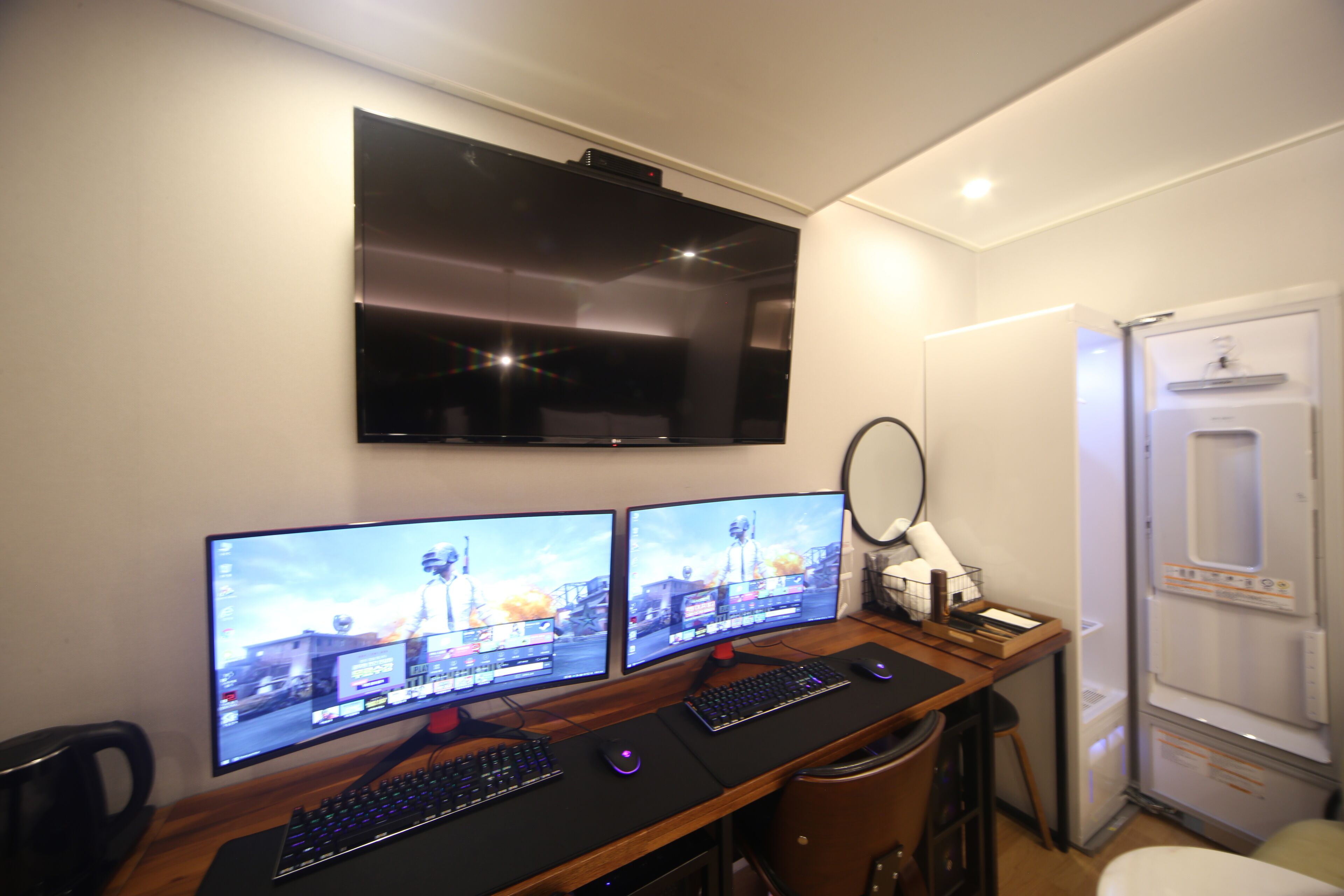 premium twin room, 2 queen beds | premium bedding, desk, soundproofing, free wifi