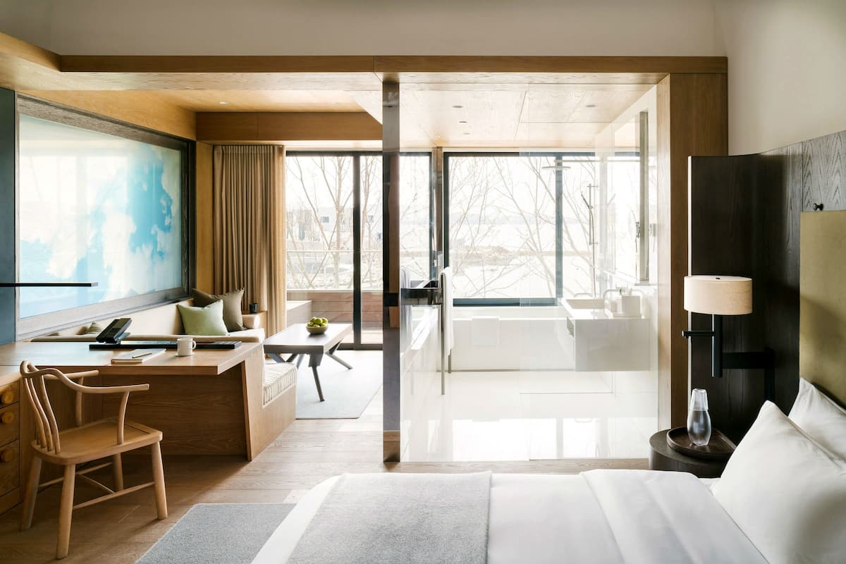 Premier suite, uitzicht op meer