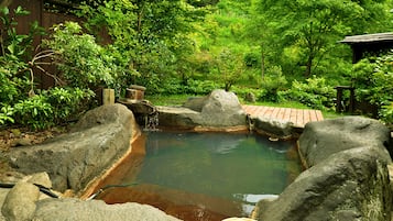 Standard A with Open Air Bath | Hot springs