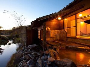 Premium-Zimmer (Kanaoi with Open Air Bath) | Terrasse/Patio