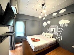 Standard Double Room with Shower | Een kluis op de kamer, geluiddichte muren, gratis wifi, beddengoed