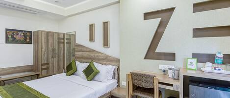 In-room safe, desk, iron/ironing board, rollaway beds