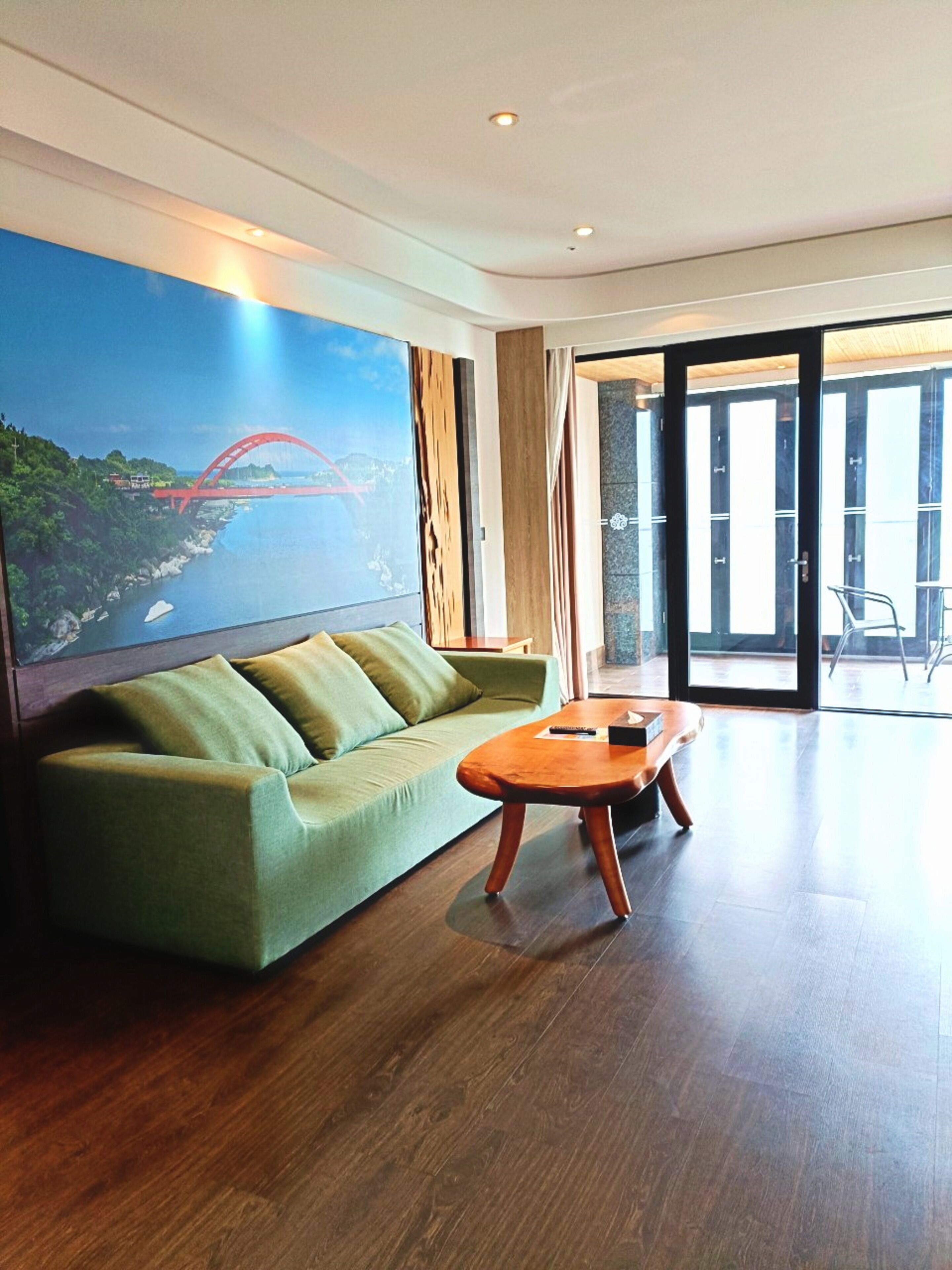 chii lih suite | living room | 50-inch lcd tv with cable channels, tv