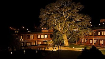 Front of property – evening/night