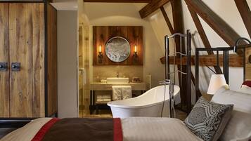 1 quarto, roupas de cama premium