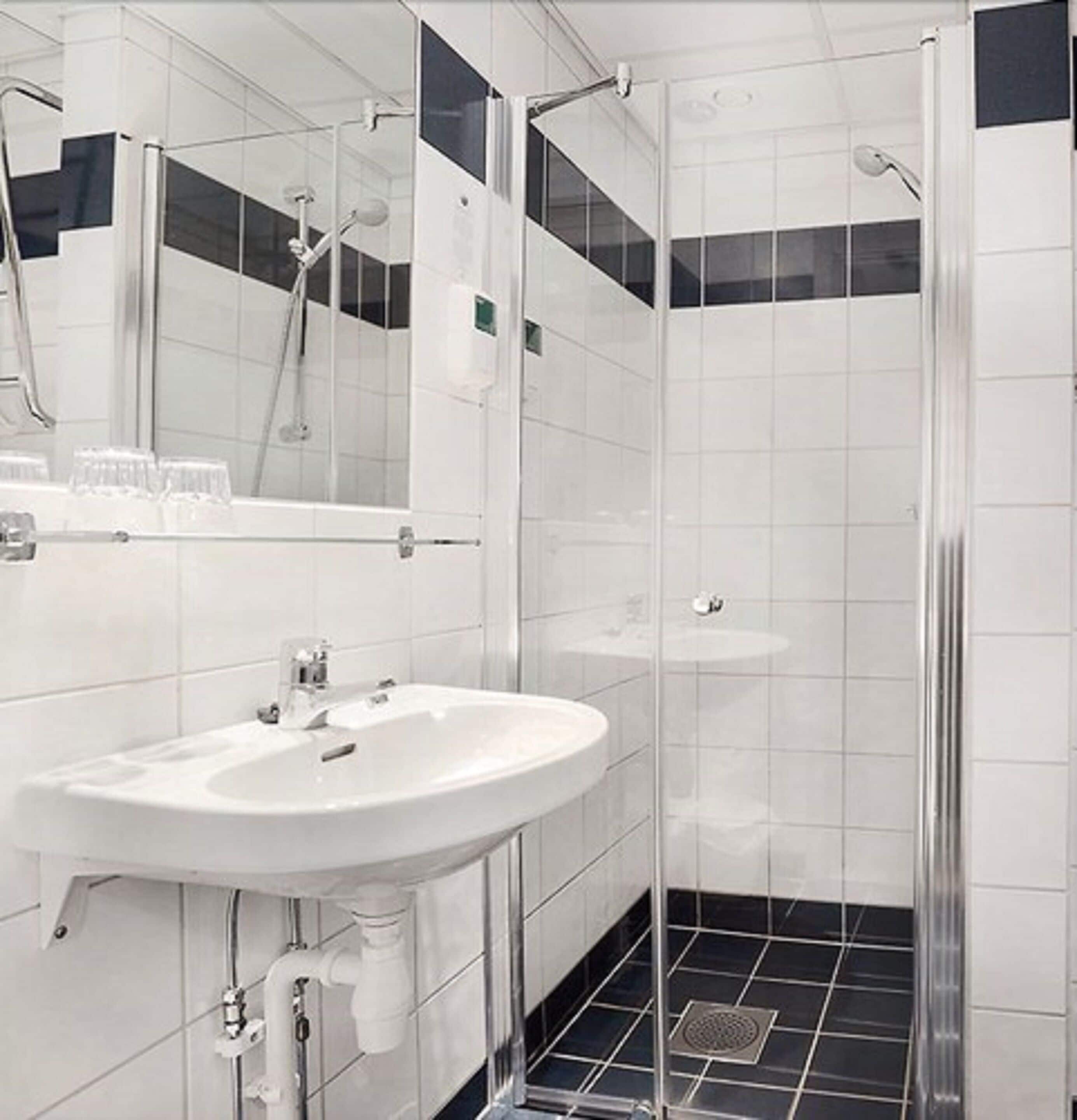 hair dryer, heated floors, towels, soap