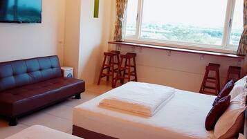 Kamar Quadruple, pemandangan halaman | Pemandangan dari kamar