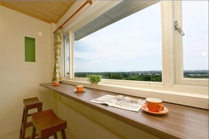 Quadruple Room, Courtyard View | Deep soaking bathtub