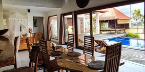 Villa, 2 Bedrooms | In-room dining - Villa Tatiapi Ubud (Ubud)