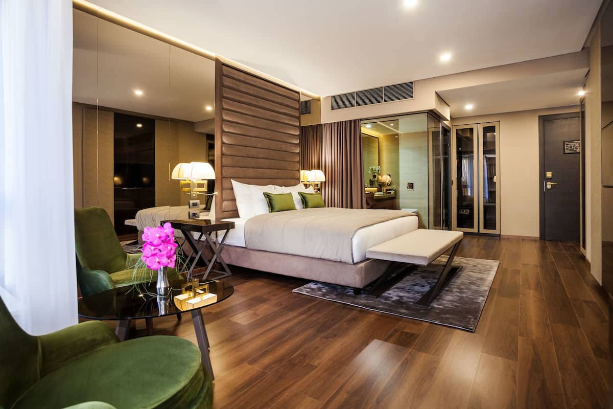 1 chambre, literie de qualité supérieure, minibar