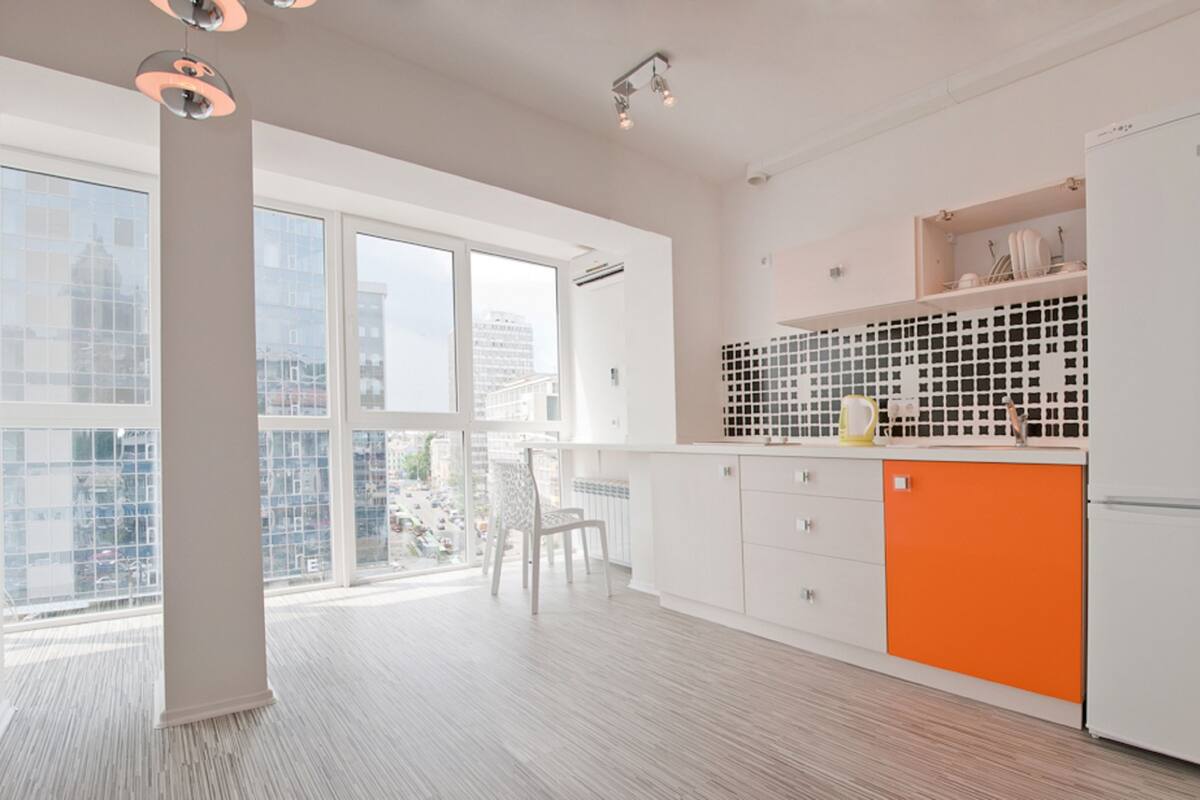 Panoramic Condo, 1 Bedroom, Jetted Tub | Private kitchenette | Coffee/tea maker, fridge, microwave, electric kettle