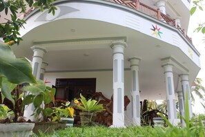 Façade de l’hébergement