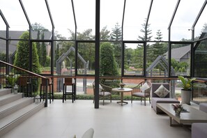 Sitteområde i lobbyen