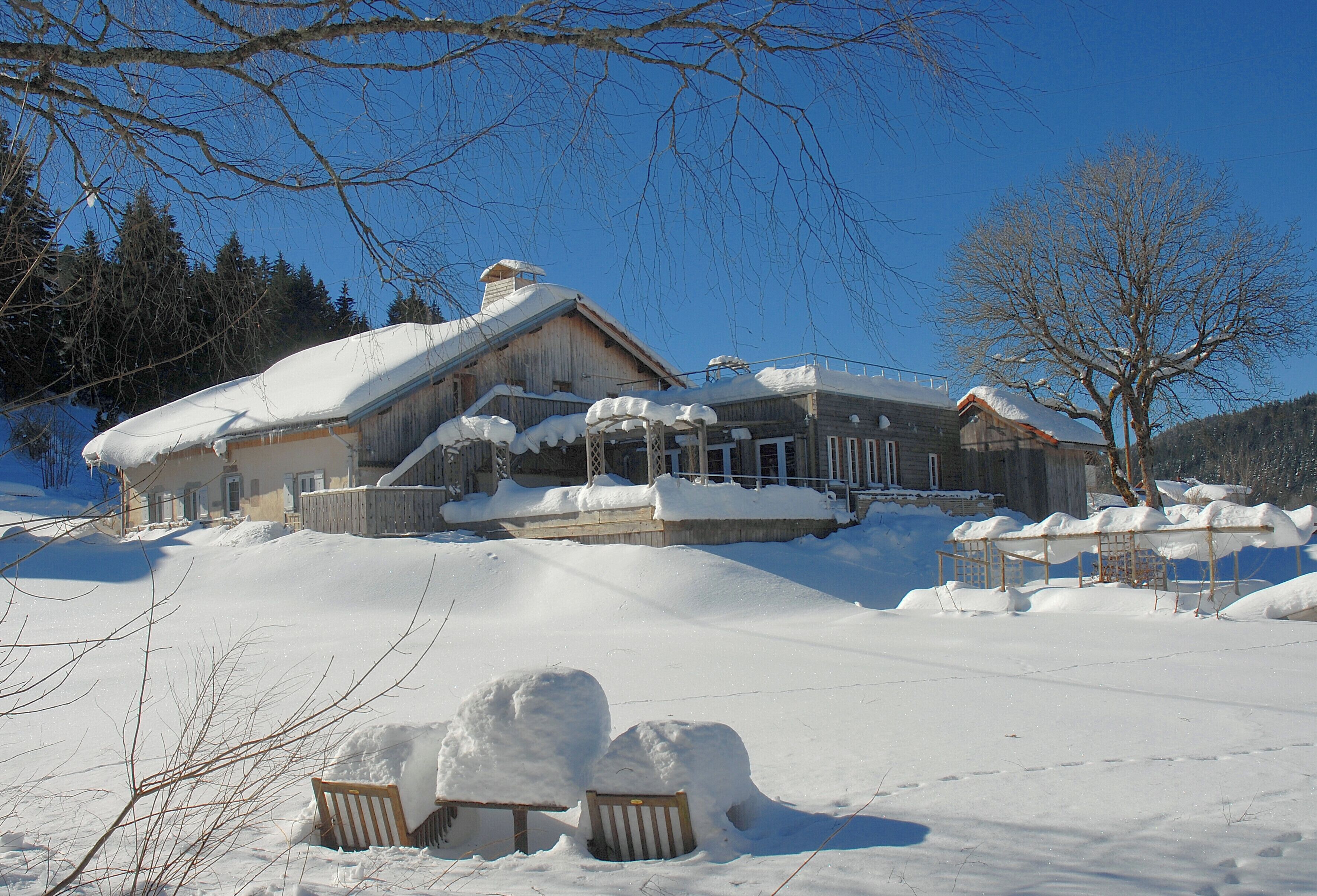 Façade de l’hébergement