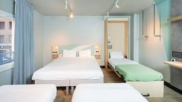 Chambre avec lits jumeaux, 2 lits une place