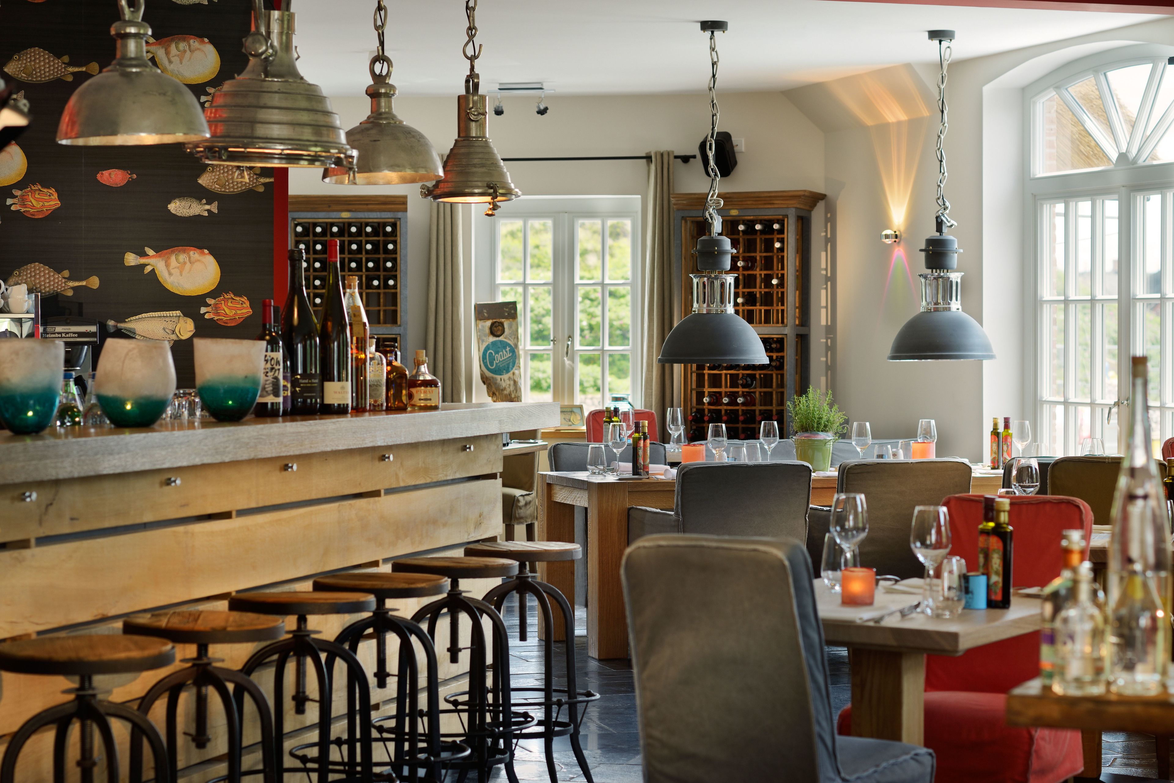 Aamiainen ja illallinen, kansainvälinen keittiö