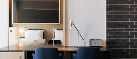 Phòng, 1 giường cỡ queen (Cosy Room Twin) | Bộ đồ giường cao cấp, két bảo mật tại phòng, trang trí khác biệt