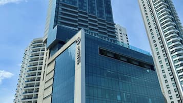 Voorkant van accommodatie