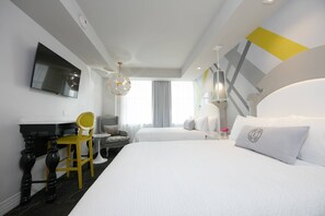Premium bedding, pillowtop beds, in-room safe, desk - Elyton Hotel, Autograph Collection by Marriott (Birmingham)