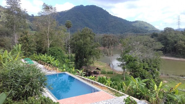 View from property - Mahout Hotel (Luang Prabang)