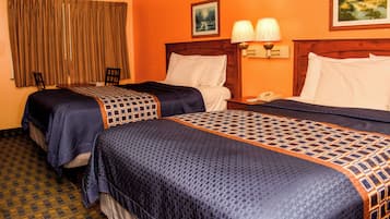 Habitación doble, 2 camas matrimoniales, para no fumadores | Ropa de cama de alta calidad y escritorio
