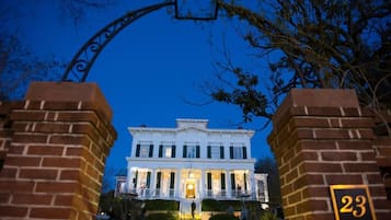 Overnatningsstedets facade