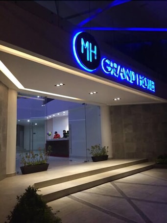 Property entrance. MH Grand Hotel