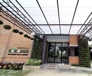 Fassade der Unterkunft